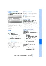 Предварительный просмотр 181 страницы BMW Z4 sDrive30i Owner'S Manual