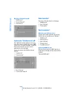 Предварительный просмотр 190 страницы BMW Z4 sDrive30i Owner'S Manual