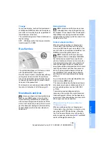 Предварительный просмотр 201 страницы BMW Z4 sDrive30i Owner'S Manual