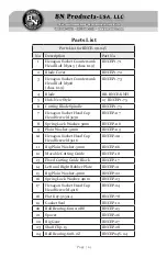 Preview for 14 page of BN Products BNCE-20-24V SN Operation & Instruction Manual