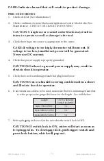 Предварительный просмотр 5 страницы BN Products BNHC-20 Operation Manual