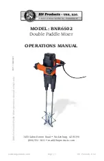 Preview for 1 page of BN Products BNR6502 Operation Manual