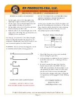 Preview for 4 page of BN Products DIAMOND DBD-20M Handling Instructions Manual