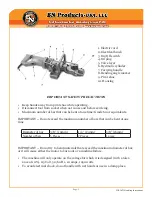 Предварительный просмотр 2 страницы BN Products HB-16W Handling Instructions Manual