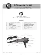 Preview for 2 page of BN Products The Cutting Edge Saw BNCE-30 Operation & Instruction Manual