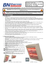 BN Thermic HN2 Series Instructions preview