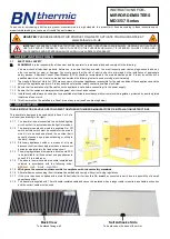 BN Thermic MD3 Series Instructions preview