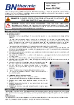 BN Thermic PROTIM-7 Instructions preview
