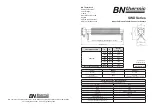 Preview for 1 page of BN Thermic SWD Series Installation And Operating Instructions