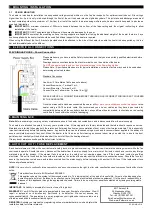 Предварительный просмотр 2 страницы BN Thermic SystemX XC-60 Instructions