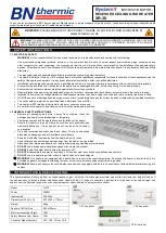 BN Thermic SystemX XR-30 Instructions preview