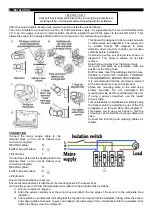 Предварительный просмотр 2 страницы BN Thermic WH-402 Instructions