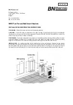 Preview for 1 page of BN Thermic WHE Series Installation And Operating Instructions