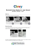 BNC Distribution Clevy 102917 User Manual предпросмотр