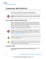 Предварительный просмотр 10 страницы BNC RTSA7550 User Manual