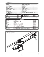 Предварительный просмотр 3 страницы BNF Blade 270 CFX Instruction Manual