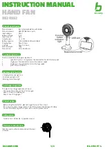 Preview for 1 page of Bo-Camp 8520952 Instruction Manual