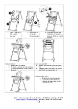 Preview for 25 page of Bo Jungle B-Dinner Chair Wheely Manual