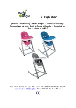 Bo Jungle B-High Chair Manual preview