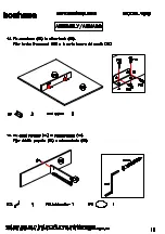 Предварительный просмотр 15 страницы Boahaus 1623 Assembly Instructions Manual