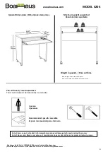 Preview for 4 page of Boahaus 4204 Assembly Instructions Manual