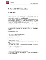 Предварительный просмотр 4 страницы Boardcon Android210 Hardware Manual