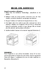 Предварительный просмотр 40 страницы BOB-HOME 7000011 Manual