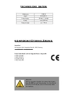 Предварительный просмотр 4 страницы BOB-HOME KECS 8003 TC Manual