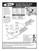 BOB Duallie Infant Car Seat Instructions Manual preview