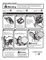 Preview for 5 page of BOB INFANT CAR SEAT ADAPTER Instructions Manual