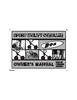 Предварительный просмотр 3 страницы BOB SPORT UTILITY STROLLER Owner'S Manual