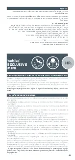 Предварительный просмотр 47 страницы Bobike EXCLUSIVE MINI Assembly Instructions Manual