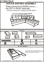 Preview for 3 page of BOBKONA F6414 Assembly Lnstructions