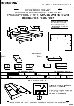 Предварительный просмотр 1 страницы BOBKONA F6585 Assembly Instruction Manual