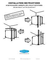 Preview for 1 page of Bobrick AccentSeries 1530 Installation Instructions Manual