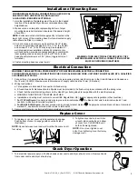 Preview for 3 page of Bobrick B-7125 InstaDry Installation Instructions Manual