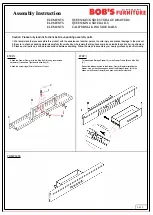 Предварительный просмотр 3 страницы Bob's Discount Furniture Elements California King Bed 20040278 Assembly Instruction