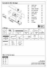 Preview for 3 page of Bob's Discount Furniture Farley TV Stand 2014376001 Assembly Instructions Manual