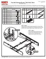 Предварительный просмотр 2 страницы Bob's Discount Furniture Troy 2074-541F Assembly Instructions