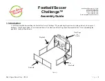 Bob's Space Racers Football or Soccer Challenge Assembly Manual preview
