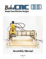 BobsCNC E3 Assembly Manual preview