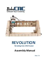 BobsCNC REVOLUTION Assembly Manual preview