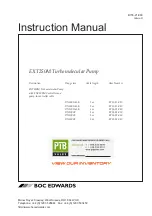 Предварительный просмотр 1 страницы BOC Edwards B735-01-000 Instruction Manual