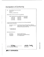 Предварительный просмотр 2 страницы BOC Edwards E1M175S Instruction Manual