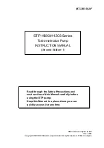 Предварительный просмотр 2 страницы BOC Edwards Seiko Seiki STPH1303C Instruction Manual