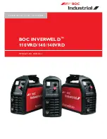 Preview for 1 page of BOC Inverweld 110VRD Operating Manual