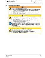 Preview for 11 page of BOC Smootharc Elite MMA 162 VRD Operating Instructions Manual