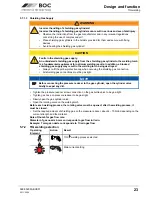 Preview for 23 page of BOC Smootharc Elite MMA 162 VRD Operating Instructions Manual