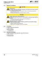 Preview for 12 page of BOC Smootharc Elite TIG 230 AC/DC Operating Instructions Manual