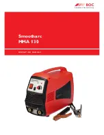 BOC Smootharc MMA 130 Operating Manual предпросмотр